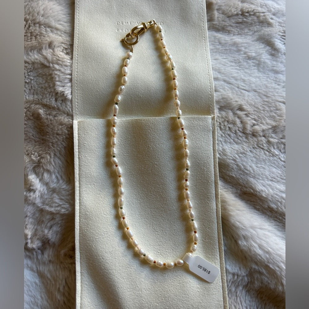 Real pearl necklace